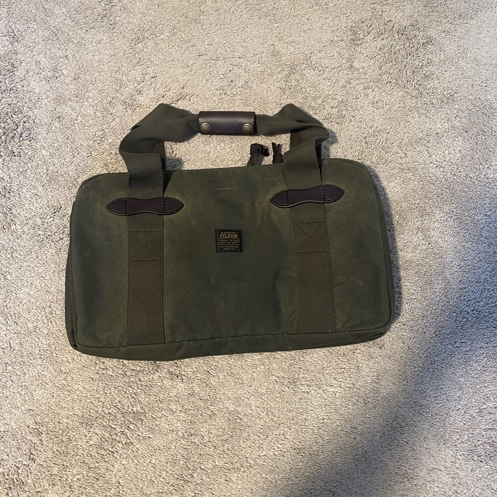 Filson Dark Green Men's Briefcase